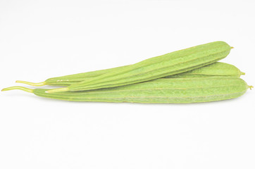 green vegetable angled gourd