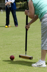 Obraz premium Croquet Game