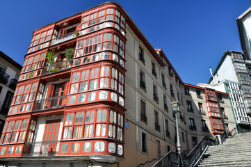 Casco viejo de Bilbao (España)