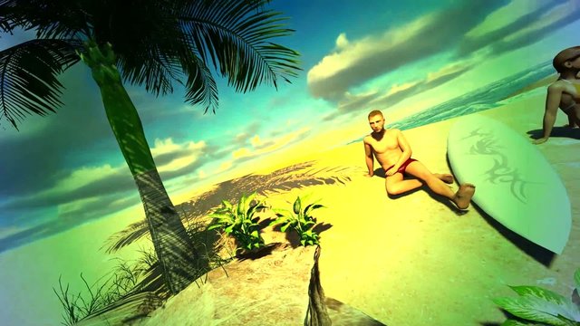 Quarrel in paradise