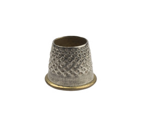 Metal sewing thimble