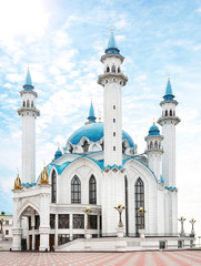 Fototapeta na wymiar Kul Sharif Meczet w Kazaniu Kremla - Rosja