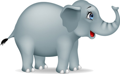 Cartoon elephant