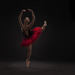 beautiful ballet dancer