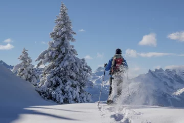 Fototapeten Winterurlaub in den Bergen © Netzer Johannes
