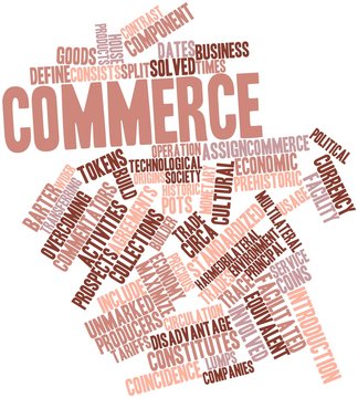 Word cloud for Commerce
