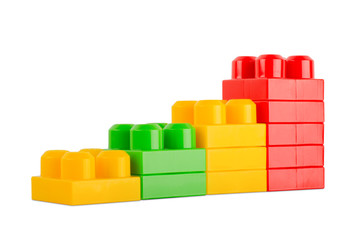 colorful toy cubes