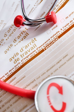 arr&ecirc;t maladie,consultation,m&eacute;decine,arr&ecirc;t de travail