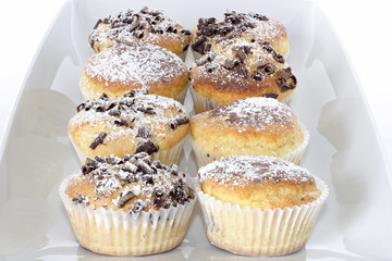 muffins in cups