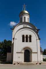 Orthodox Rogdestvensky cathedral in Vladimir (Russia)