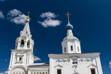 Fototapeta na wymiar orthodoxy monastery in Bogolyubovo