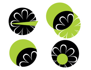 set of environmental symbol