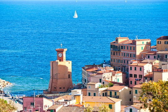 Rio Marina, Isle Of Elba, Italy.