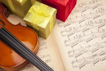 Fototapeta premium Valentines and music!