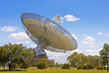Radioteleskop in Parkes Australien - obrazy, fototapety, plakaty