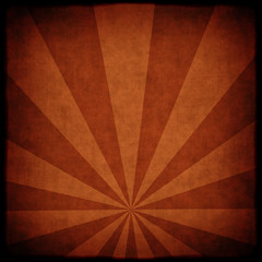 Brown sunbeams abstract background