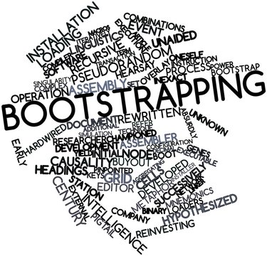 Word cloud for Bootstrapping