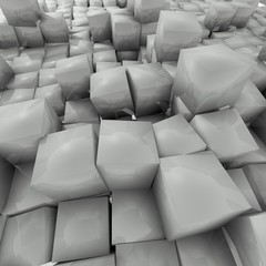 Fototapeta premium dynamic Cube Background