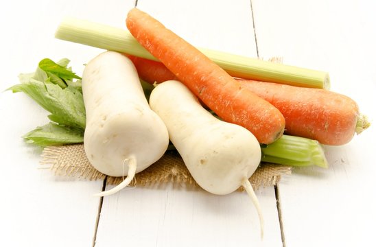 Zanahorias,nabos y puerro