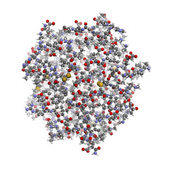 Prostate-specific antigen (PSA), chemical structure