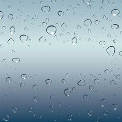 drops of water. Vector