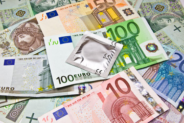 Obraz na płótnie Canvas Waluta europejska Euro