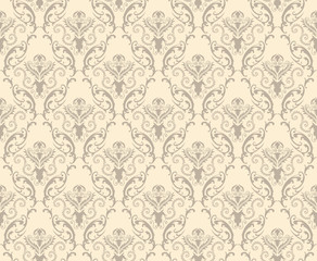 Damask seamless pattern