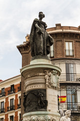Fototapeta na wymiar Street View in Madrid