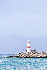 Fototapeta na wymiar Kusadasi lighthouse