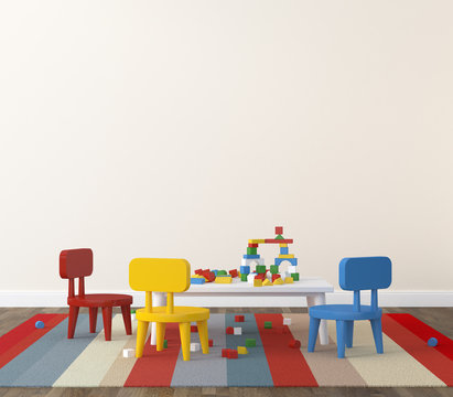 Interior Of Playroom Kidsroom