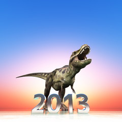 2013年号と恐竜