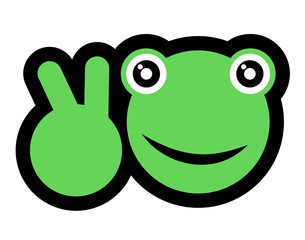 Winner frog