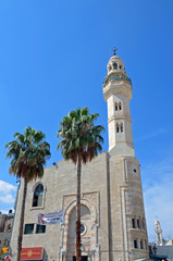 Mosque of Omar in Bethlehem,Palestine
