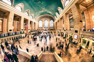 Papier Peint photo New York Intérieur de Grand Central Terminal à New York City