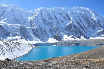 Непал, озеро Тиличио, 4920 метров над уровнем моря.