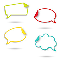 Speech Bubbles - banners 