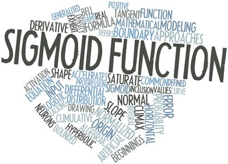 Word cloud for Sigmoid function