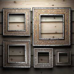 Antique ornament frame