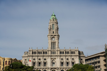 city hall of Porto, Portugal