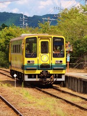 Obraz premium いすみ鉄道 レールバス