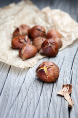 Roasted chestnuts