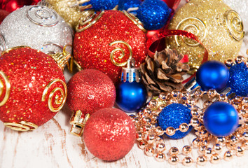 christmas baubles