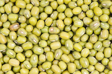 Green mung beans background