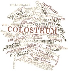 Word cloud for Colostrum
