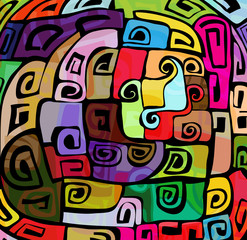 Colorful modern design