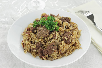 Venison Pilaf