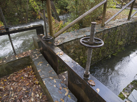 irrigation ditch detail