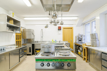 Kitchen in a hotel or restaurant