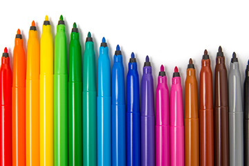 Bunte Filzstifte