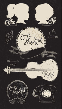 Label design elements